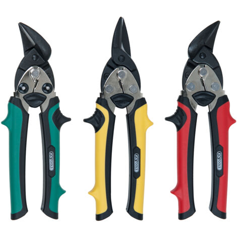 Kit de 3 cisailles à tôles - 3 pcs (1/4)