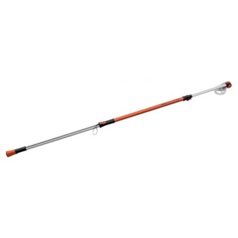 Bahco – Coupe-branche télescopique 2,30 à 4 m – Tête de coupe rotative 230° – Lame anti-corrosion – Perche en aluminium légère et robuste