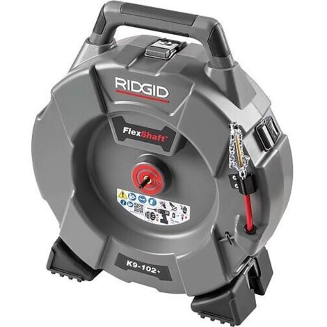 Ridgid – Déboucheur de canalisation FlexShaft 76193 – Longueur 15,2 m – Câble 1/4 po – Pour tuyaux 1 1/4 po à 2 po – Nettoyage rapide sans fil (1/5)