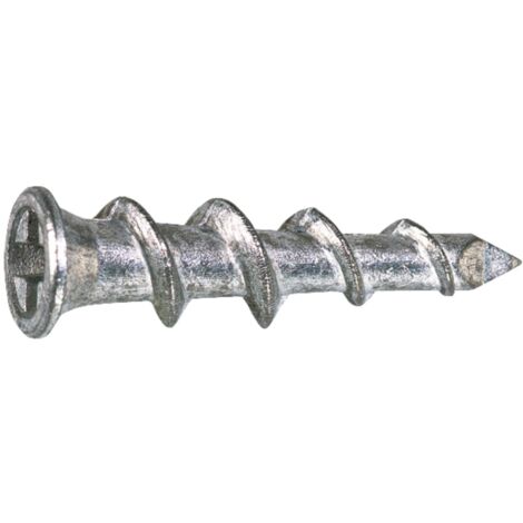 Spit – Cheville autoforeuse 26 mm zamak – Pour béton cellulaire et plaques de plâtre – Lot de 200 unités – Installation sans pré-perçage