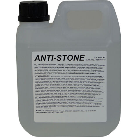 Nilfisk – Anticalcaire ANTI-STONE 1 litre 105301631 – Prévention tartre pour nettoyeur haute pression – Performances optimales en milieu alimentaire (1/2)