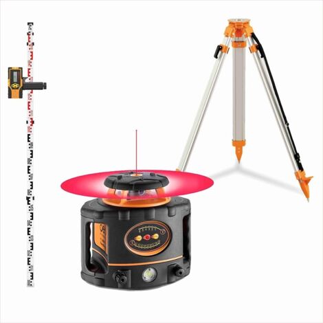 Laser rotatif simple pente FL 300HV-G EasyGRADE Cellule FR 50 + Trépied FS20 + Mire TN 14 - 214055-S01 - Geo Fennel