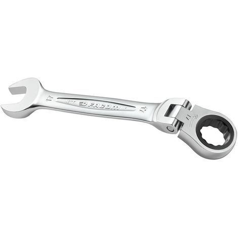 Clé mixte à cliquet articulée 17 mm - 467BF.17 - Facom (1/8)