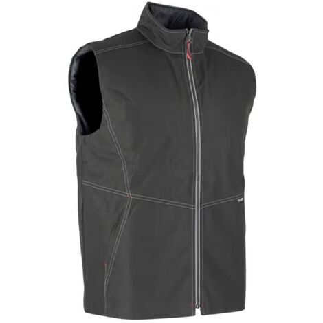 Bodywarmer matelassé noir mixte Cinetic - LMA - Couleur Noir - Taille Vêtement L