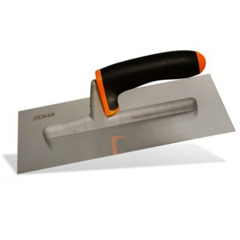 Couteau à enduire 266155 – Lame inox courbée 15cm – Monture polyamide renforcée – Pour finition précise (1/6)