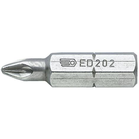 ED.2 - Embouts standards série 2 pour vis cruciformes Pozidriv® - ED.202 - Facom (1/2)