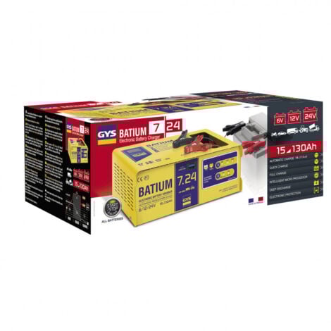 Chargeur batterie automatique BATIUM 7.24 - 024502 - GYS