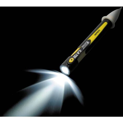 Stylo détecteur de tension AC sans contact + lampe LED CA 732 - P01191745Z - Chauvin Arnoux
