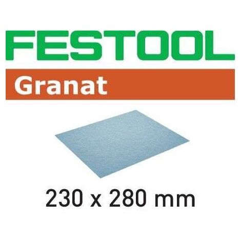 Abrasif GRANAT Manuel 230x280mm GR/10 P240 - FESTOOL - 201264