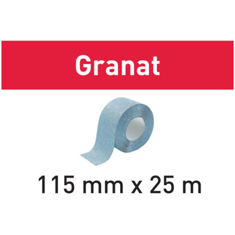 Abrasif en rouleau Festool 115x25m P40 GR Granat