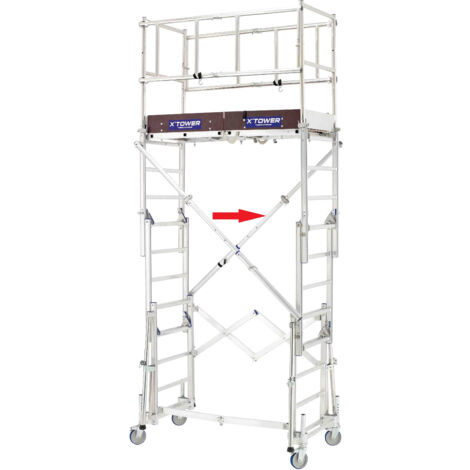 Diagonale pour échafaudage X-TOWER 3.00m - 20405040 - Tubesca