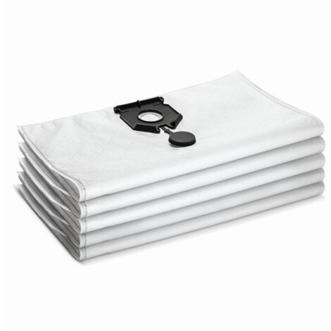 Kärcher – Filtres de toison 40 / 50 litres 28891550 – Sac filtrant classe M pour aspirateurs NT 40/1 et NT 50/1 – Résistant à la déchirure