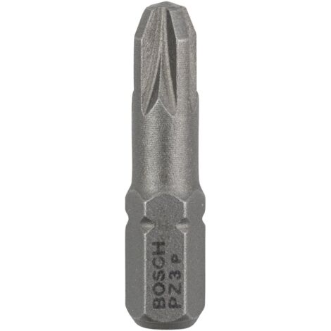 3 embouts de vissage extra dur PZ3 25mm - BOSCH - 2607001562
