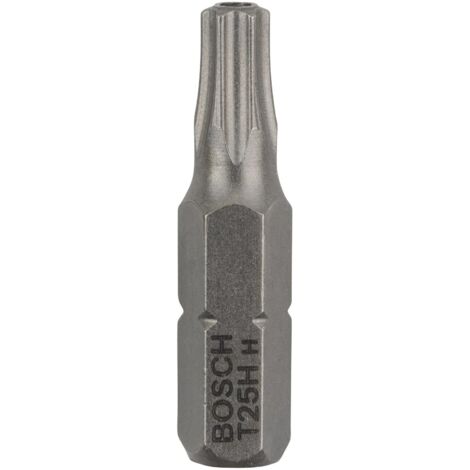 Pack 2 Embouts de vissage Security-Torx extra-dure T25H longueur 25mm - 2608522012 - Bosch (1/4)