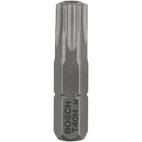 Pack 2 Embouts de vissage Security-Torx extra-dure T40H longueur 25mm - 2608522015 - Bosch (1/4)