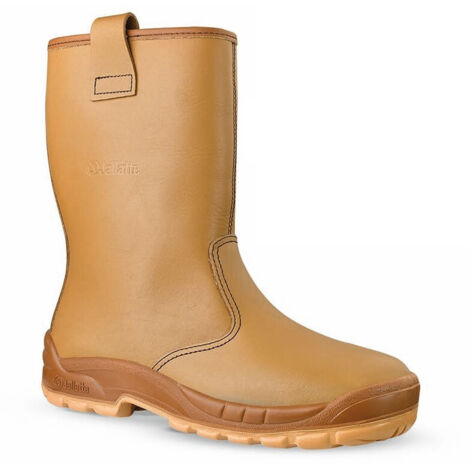 Jallatte – Botte de sécurité cuir fourrée S3 CI SRC – Tige hydrofuge 2,4mm – Doublure isothermique – Semelle Softane™ avec absorbeur de chocs