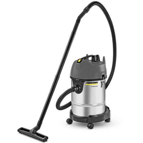 FP – Aspirateur eau et poussières Kärcher NT 30/1 ME Classic – 1500W – Cuve inox 30L – Dépression 23kPa – Pour chantiers humides et déchets volumineux (1/7)