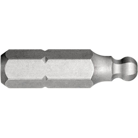 Embout 1/4' 6 pans sphérique 5 L25mm - Facom (1/2)