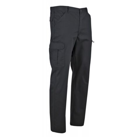 LMA – Pantalon braguette zippée multipoches haute visibilité – Taille M – 2 poches italiennes – Poche cuisse zippée (1/2)