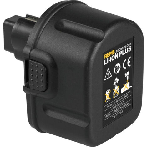 Rems – Batterie lithium-ion 14.4V 3Ah – Protection contre surcharge et décharge – Surveillance température – Modèle 571555 R14 (1/5)
