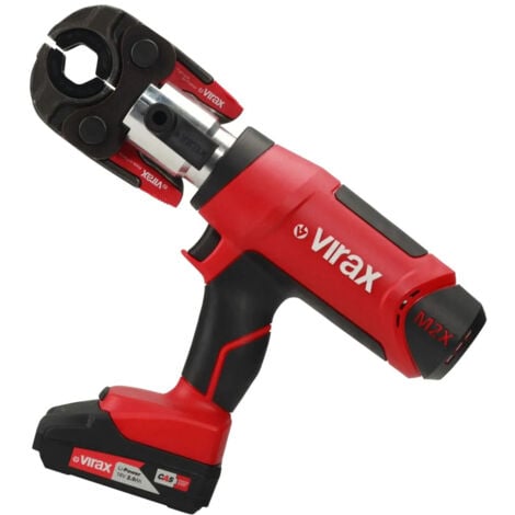 Presse à sertir électro-mécanique Viper M2X + Inserts TH16 / TH20 / TH26 - 253557 - Virax