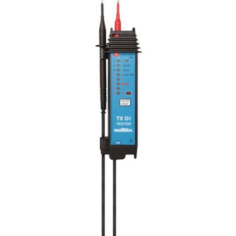 Chauvin Arnoux – Détecteur de tension 690V c.a. / V c.c. – CAT III 600V – IP50 – Contrôle de continuité – Affichage LED