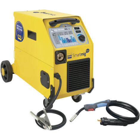 GYS – Poste à souder MIG/MAG 33160 – 230V – 30-160A – Soudage acier, inox, aluminium – Régulation synergique – Torche 2,20m