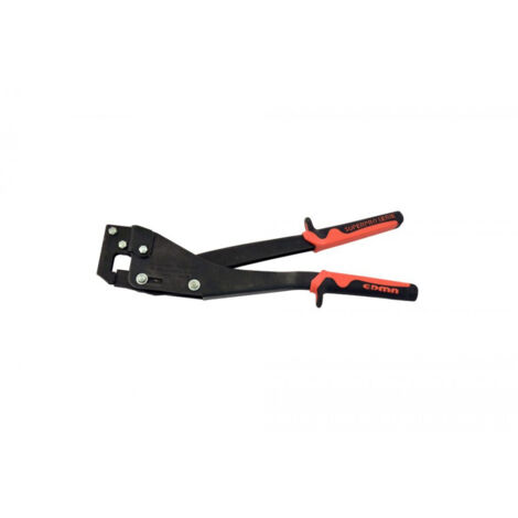 Edma – Pince à sertir cosse pour rails et montants – Capacité 1 + 1 mm – Poinçon breveté pour sertissage efficace – 60055 (1/10)
