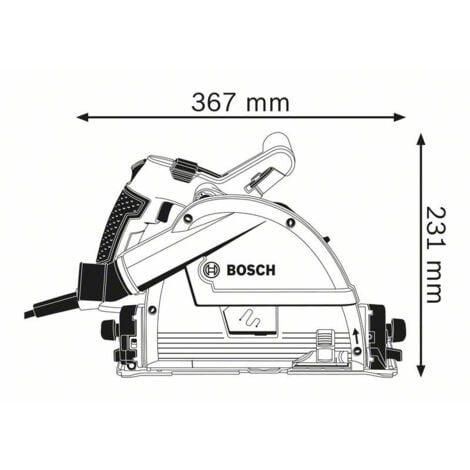Scie plongeante Bosch GKT 55 GCE, dans son carton ( 601675000 )