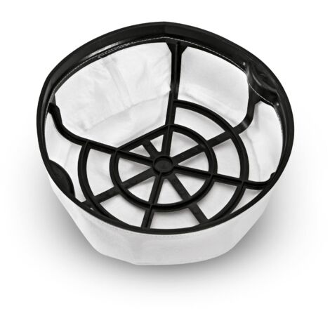 Panier à filtre principal non tissé 57316490 – Filtration efficace pour aspirateur professionnel – Lavable jusqu'à 40 °C – Accessoire Karcher (1/3)