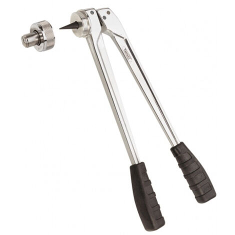 Virax – Pince à emboîture cuivre – Poignées ergonomiques – Pour diamètres 3/8 à 1.1/8" – Extraction facile de la tête – Alliage léger, moins de 800g (1/5)