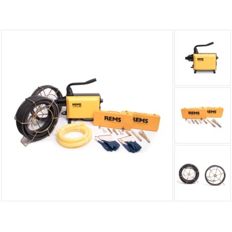 Rems – Déboucheur électrique 750W – Longueur de travail jusqu'à 100 m – Pour canalisations Ø 20-150 mm – Moteur à condensateur 740 min-1 (1/5)