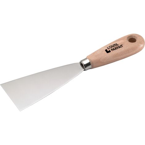 Couteau de Peintre Inox Bois 10 cm - 510010 - L'outil Parfait (1/3)