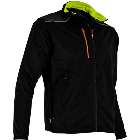 Gilet traspirante idrorepellente bicolore con membrana a 3 strati LMA INJECTION Nero XXL (1/4)