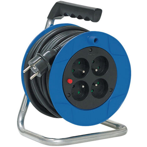 Enrouleur électrique Standard S Baby 15m de câble H05VV-F 3G1,5 (1/9)