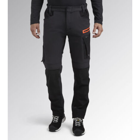 Pantaloni da lavoro elasticizzati Diadora Pant Hybrid Performance-Nero-L (1/5)