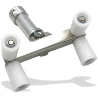 Edma – Rouleur d'angle extérieur 278155 – Outil du plaquiste pour angles horizontaux et verticaux – Adaptateur pour perches télescopiques