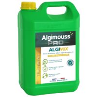 Traitement toiture, mur et façade concentré ALGIMIX 5L – Élimine lichens, algues et moisissures – Application facile sans rinçage – Algipro