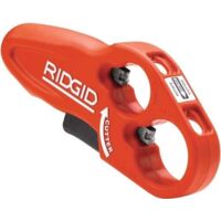 Ridgid – Coupe-tubes pour tuyaux d'évacuation en plastique 32-40mm 37463 – Ébavurage automatique – Coupe rapide en 6 rotations – Chanfreinage intégré