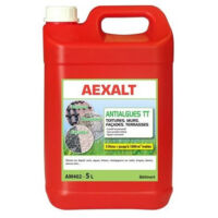 Outifrance – Antimousse toiture et terrasse 5L – Élimine algues et lichens – Double action curative et préventive – Pour tuiles, béton, bois traité