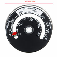 Magnetic Wood Stove Fan Thermometer