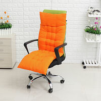 110 * 40CM Orange Garden Lounge Chair Cushion