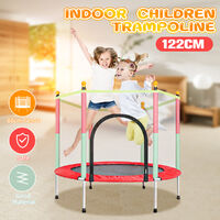 Kids Indoor Mini Trampoline Child Playing Jumping Bed Exercise Enclosure Pad