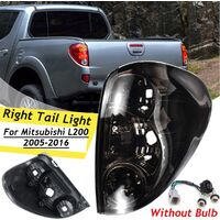 Pair Rear Tail Brake Light with Wiring For Mitsubishi L200 pickup 2005-2016
