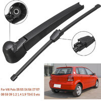 325mm Car Rear Windscreen Wipers Wiper Arm Blade For VW Polo 2005 55 2006 56 2007 57 2008 58 2009 1.2 1.4 1.9 TDi E S
