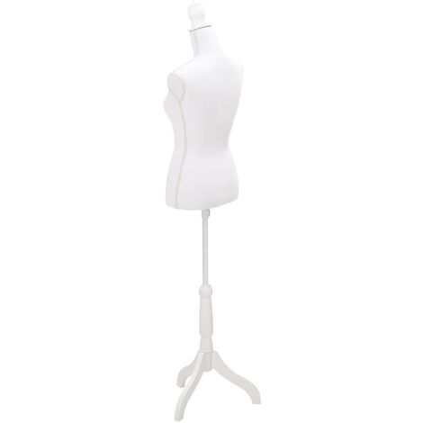 HOMCOM 35 26 35 Fashion Mannequin Female Dress Form w/Base