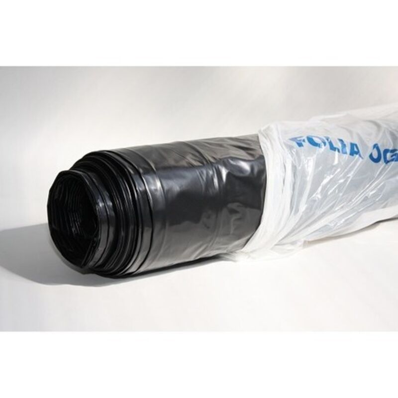 Film Polyéthylène Noir ECOBUD Sous-dalle – Étanchéité 6x33m Type 500