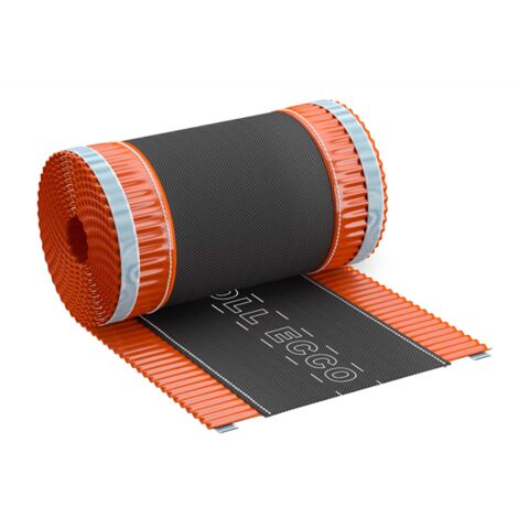 Artisanmat – Closoirs de faîtage ventilés en aluminium 310 mm – Souples et anti-UV – Lot de 5 – Pour ventilation optimale sous toiture - mmx5Ml