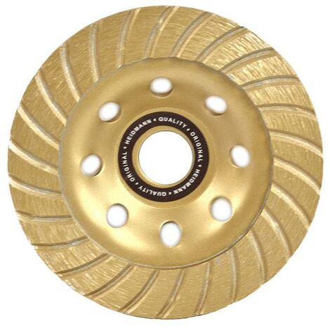 Disque HEIDMANN diamanté a meuler le béton simple piste Ø125 mm - 22.2 mm (1/3)