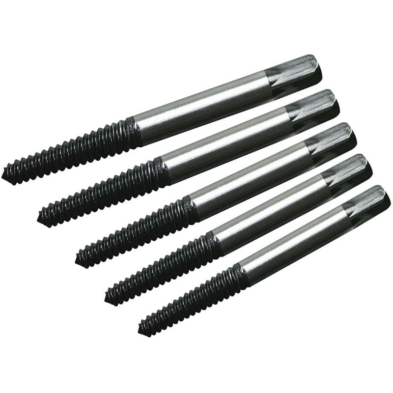 Jeu d'extracteur de vis de boulon endommagé 5-6 en 1, outils d'extraction  de tuyau d'eau, jeu de tuyaux en acier au carbone 1/2  - 3/4 NPT